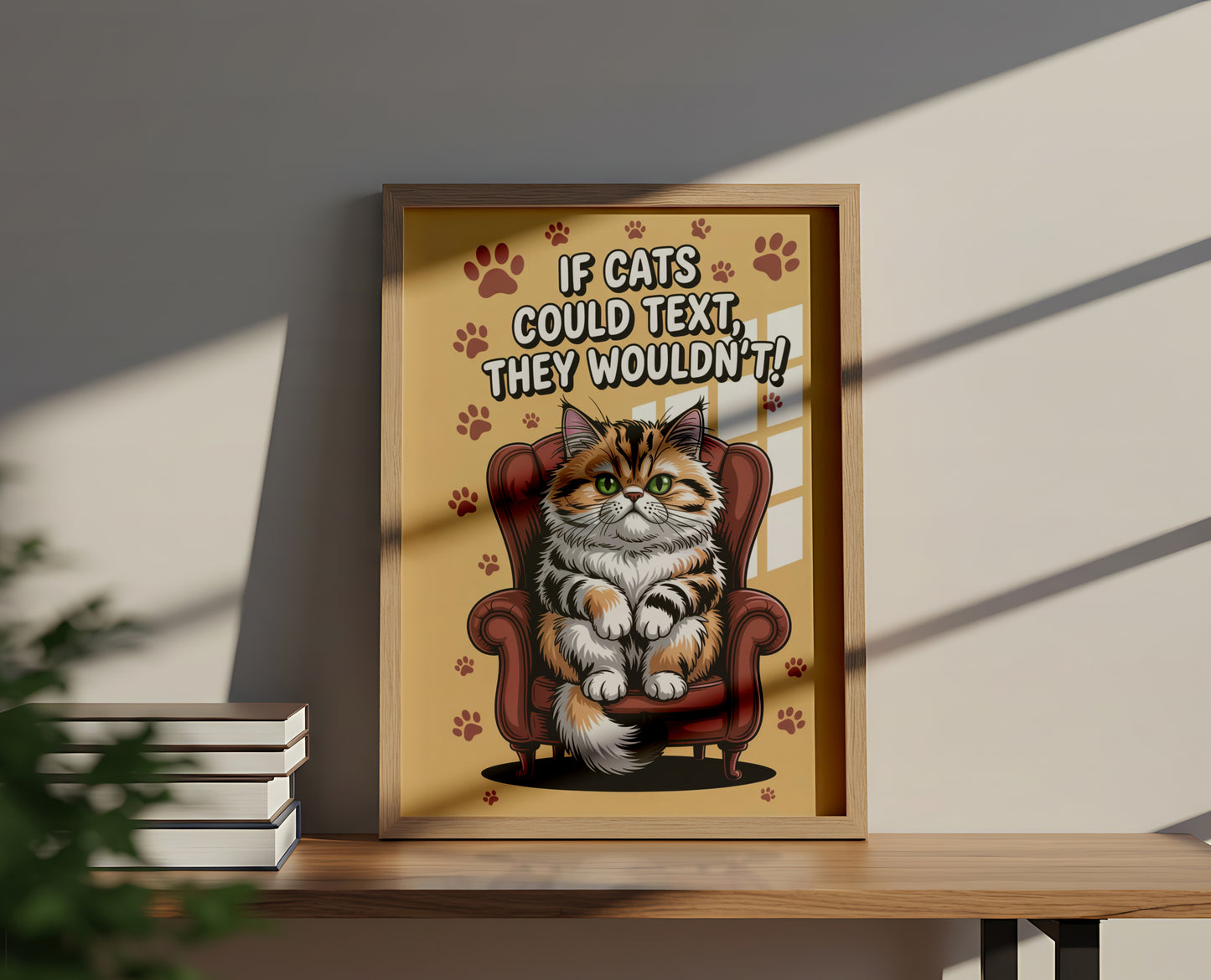 If Cats Could Text, They Wouldn't - Dog and Cat Posters