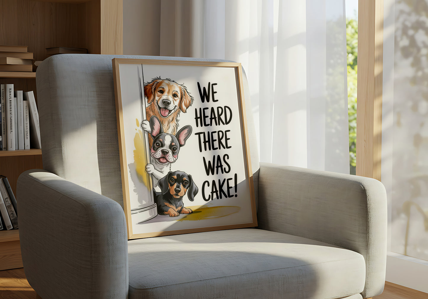 We Heard There Was Cake! - Dog and Cat Posters