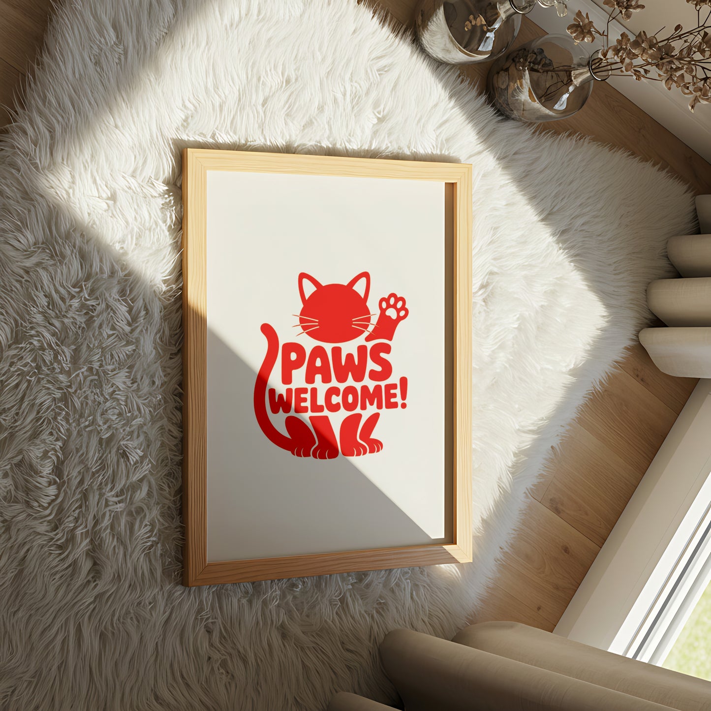 Paws Welcome - Dog and Cat Posters