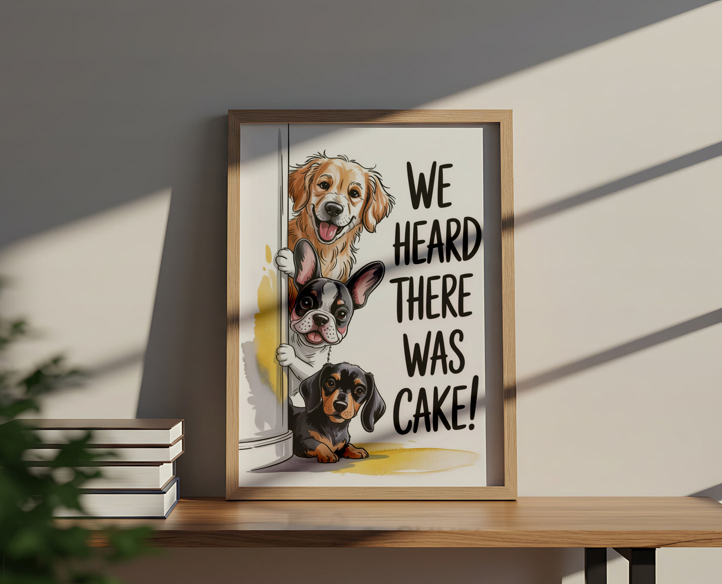 We Heard There Was Cake! - Dog and Cat Posters