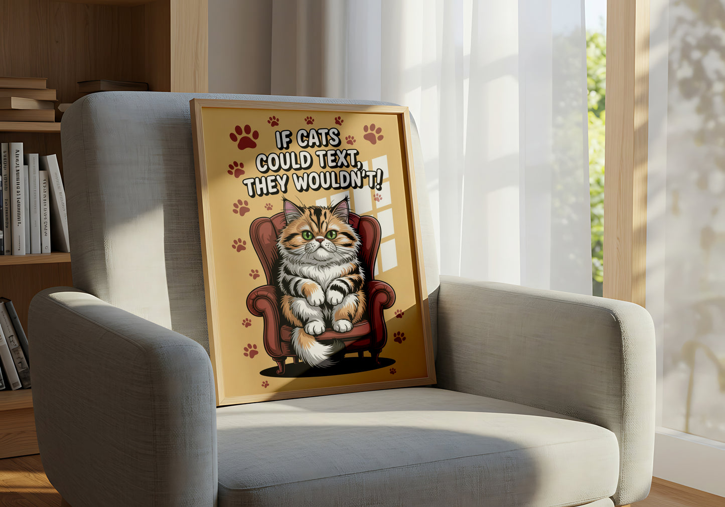 If Cats Could Text, They Wouldn't - Dog and Cat Posters