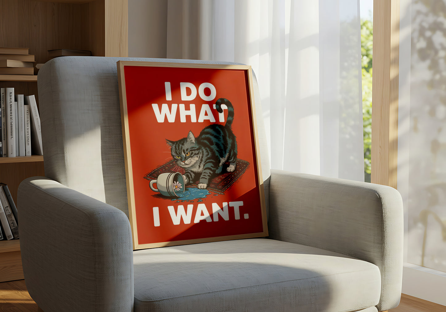 I Do What I Want - Dog and Cat Posters
