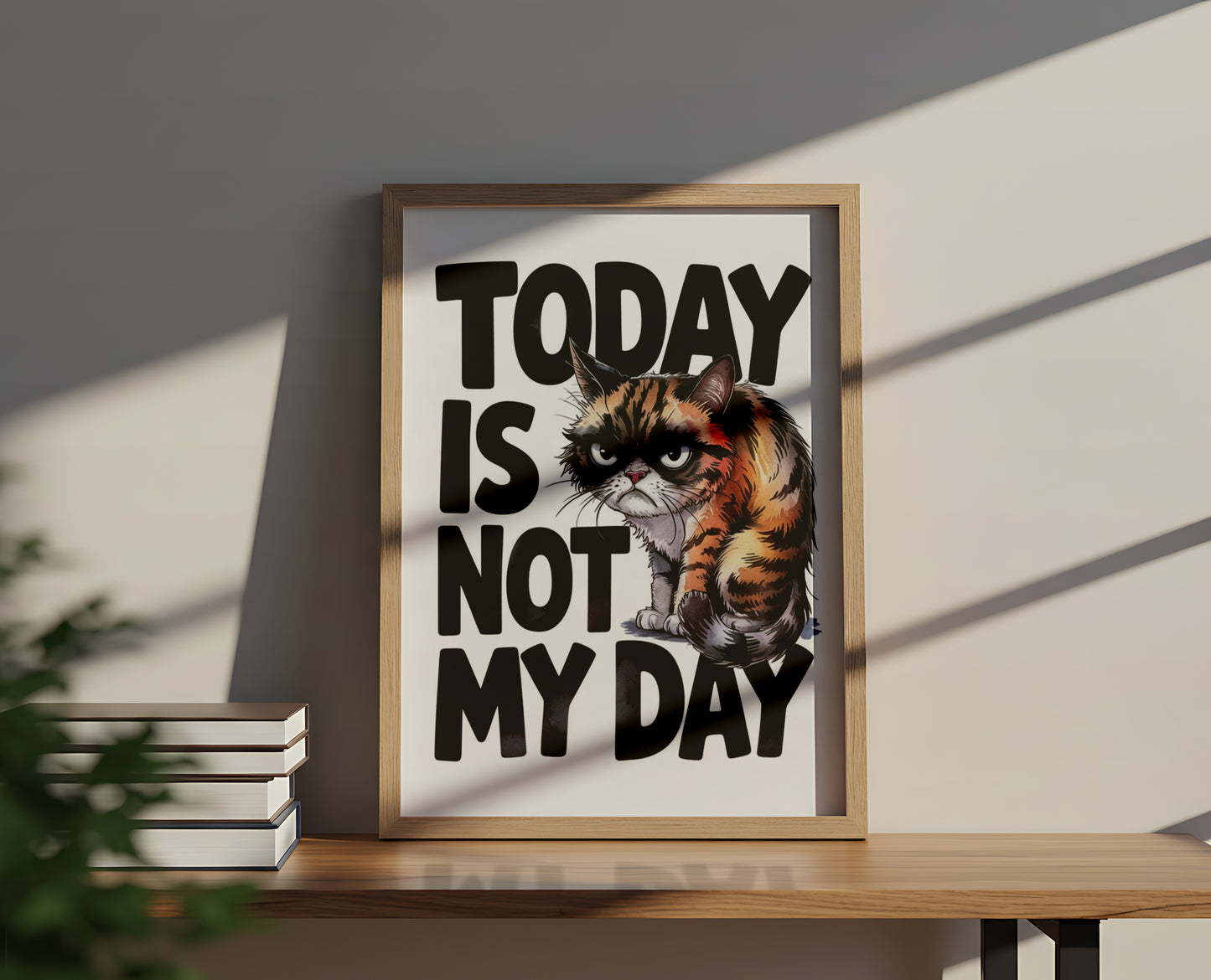 Today is Not My Day - Dog and Cat Posters