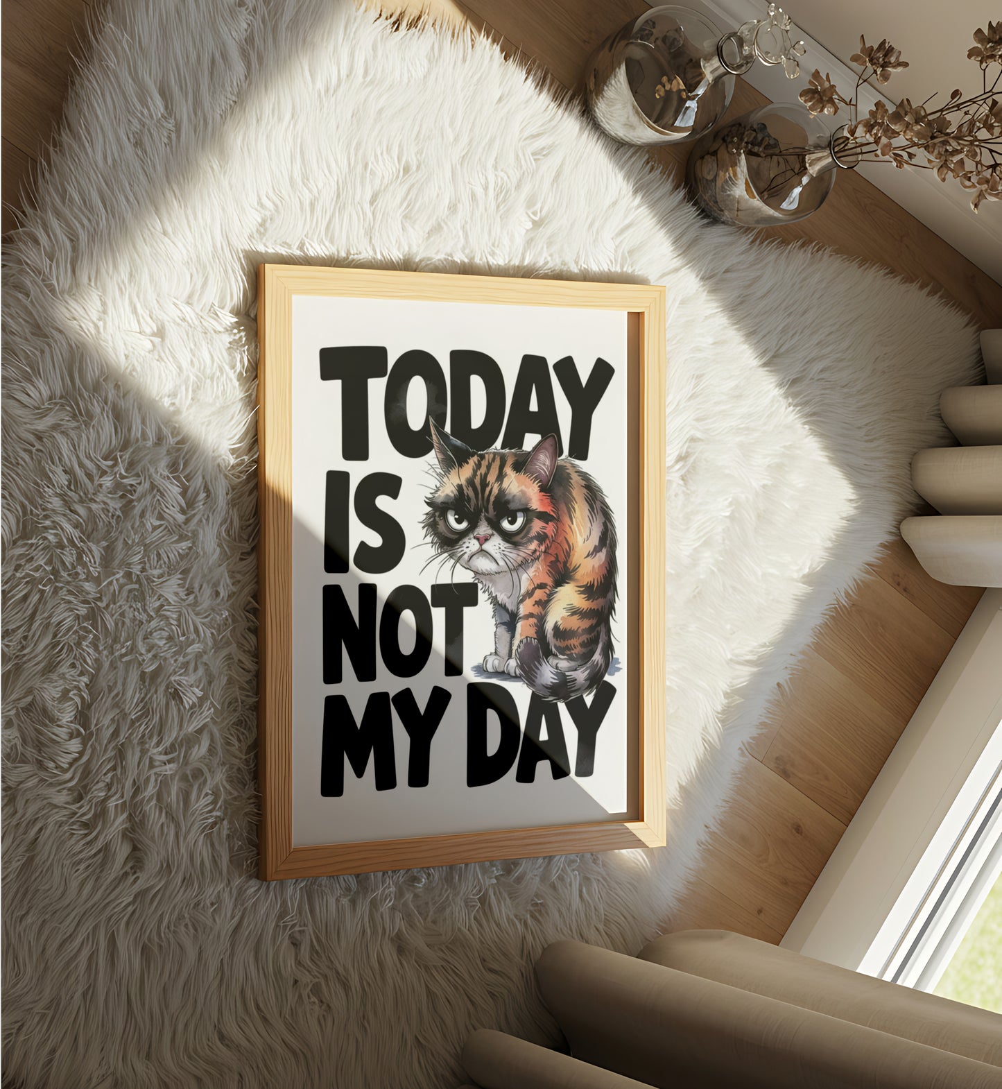 Today is Not My Day - Dog and Cat Posters
