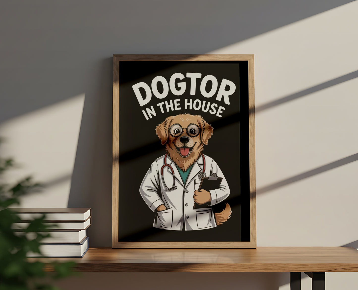 Dogtor In The House - Dog and Cat Posters