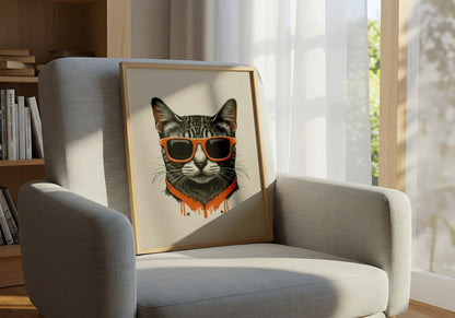 Cool Cat - Dog and Cat Posters