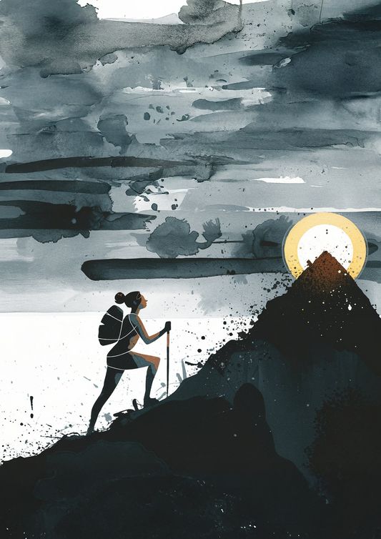 Mountain Climbing To The Top - Outdoor Activities