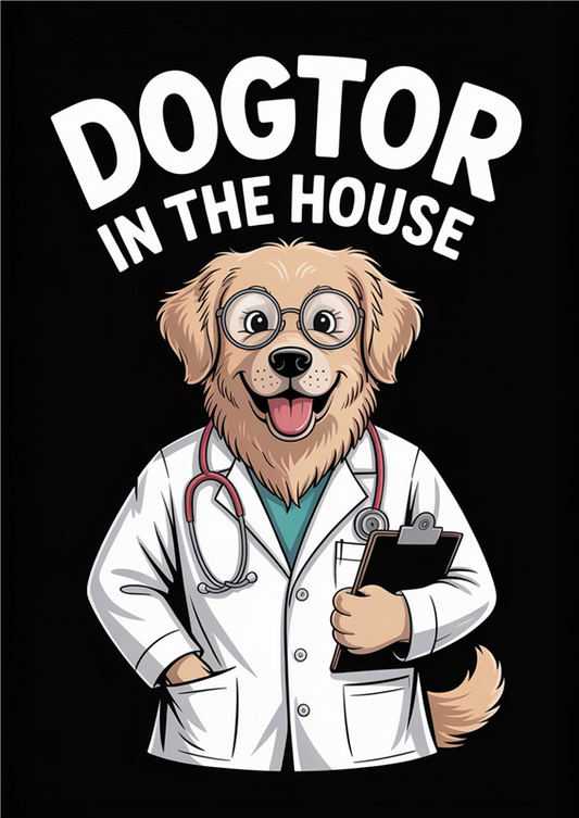 Dogtor In The House - Dog and Cat Posters