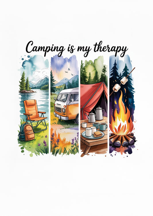 Camping is My Therapy - Outdoor Activities